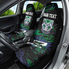Personalized New Zealand Warriors Car Seat Cover Graffiti Grunge Abstract Urban Street Style Design