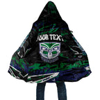 Personalized New Zealand Warriors Cloak Graffiti Grunge Abstract Urban Street Style Design