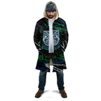 Personalized New Zealand Warriors Cloak Graffiti Grunge Abstract Urban Street Style Design