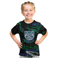 Personalized New Zealand Warriors Kid T Shirt Graffiti Grunge Abstract Urban Street Style Design