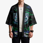 Personalized New Zealand Warriors Kimono Graffiti Grunge Abstract Urban Street Style Design