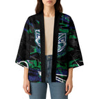 Personalized New Zealand Warriors Kimono Graffiti Grunge Abstract Urban Street Style Design