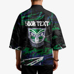 Personalized New Zealand Warriors Kimono Graffiti Grunge Abstract Urban Street Style Design