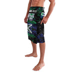 Personalized New Zealand Warriors Lavalava Graffiti Grunge Abstract Urban Street Style Design