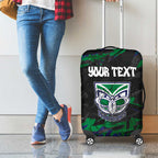 Personalized New Zealand Warriors Luggage Cover Graffiti Grunge Abstract Urban Street Style Design