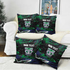 Personalized New Zealand Warriors Pillow Cover Graffiti Grunge Abstract Urban Street Style Design