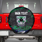 Personalized New Zealand Warriors Spare Tire Cover Graffiti Grunge Abstract Urban Street Style Design
