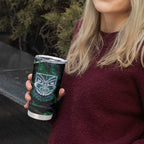 Personalized New Zealand Warriors Tumbler Cup Graffiti Grunge Abstract Urban Street Style Design