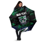 Personalized New Zealand Warriors Umbrella Graffiti Grunge Abstract Urban Street Style Design