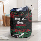 Personalized South Sydney Rabbitohs Laundry Basket Graffiti Grunge Abstract Urban Street Style Design