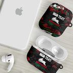 Personalized South Sydney Rabbitohs AirPods Case Graffiti Grunge Abstract Urban Street Style Design