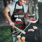 Personalized South Sydney Rabbitohs Apron Graffiti Grunge Abstract Urban Street Style Design