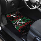 Personalized South Sydney Rabbitohs Car Mats Graffiti Grunge Abstract Urban Street Style Design