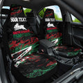 Personalized South Sydney Rabbitohs Car Seat Cover Graffiti Grunge Abstract Urban Street Style Design