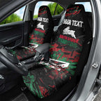 Personalized South Sydney Rabbitohs Car Seat Cover Graffiti Grunge Abstract Urban Street Style Design