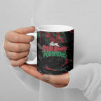 Personalized South Sydney Rabbitohs Ceramic Mug Graffiti Grunge Abstract Urban Street Style Design