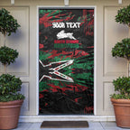 Personalized South Sydney Rabbitohs Door Cover Graffiti Grunge Abstract Urban Street Style Design