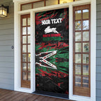 Personalized South Sydney Rabbitohs Door Cover Graffiti Grunge Abstract Urban Street Style Design