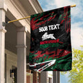 Personalized South Sydney Rabbitohs Garden Flag Graffiti Grunge Abstract Urban Street Style Design