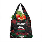 Personalized South Sydney Rabbitohs Grocery Bag Graffiti Grunge Abstract Urban Street Style Design