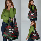Personalized South Sydney Rabbitohs Grocery Bag Graffiti Grunge Abstract Urban Street Style Design