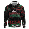 Personalized South Sydney Rabbitohs Hoodie Graffiti Grunge Abstract Urban Street Style Design