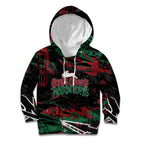 Personalized South Sydney Rabbitohs Kid Hoodie Graffiti Grunge Abstract Urban Street Style Design