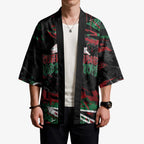 Personalized South Sydney Rabbitohs Kimono Graffiti Grunge Abstract Urban Street Style Design