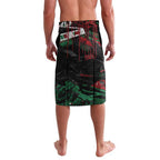 Personalized South Sydney Rabbitohs Lavalava Graffiti Grunge Abstract Urban Street Style Design
