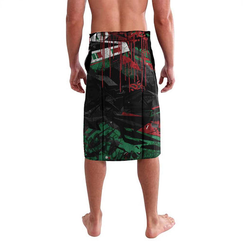 Personalized South Sydney Rabbitohs Lavalava Graffiti Grunge Abstract Urban Street Style Design