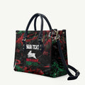 Personalized South Sydney Rabbitohs Leather Bag Graffiti Grunge Abstract Urban Street Style Design
