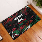 Personalized South Sydney Rabbitohs Rubber Doormat Graffiti Grunge Abstract Urban Street Style Design