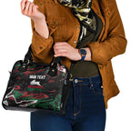 Personalized South Sydney Rabbitohs Shoulder Handbag Graffiti Grunge Abstract Urban Street Style Design