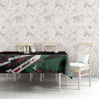 Personalized South Sydney Rabbitohs Tablecloth Graffiti Grunge Abstract Urban Street Style Design