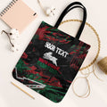 Personalized South Sydney Rabbitohs Tote Bag Graffiti Grunge Abstract Urban Street Style Design