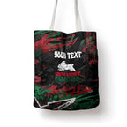 Personalized South Sydney Rabbitohs Tote Bag Graffiti Grunge Abstract Urban Street Style Design