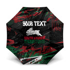Personalized South Sydney Rabbitohs Umbrella Graffiti Grunge Abstract Urban Street Style Design