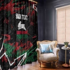 Personalized South Sydney Rabbitohs Window Curtain Graffiti Grunge Abstract Urban Street Style Design