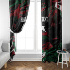 Personalized South Sydney Rabbitohs Window Curtain Graffiti Grunge Abstract Urban Street Style Design