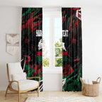 Personalized South Sydney Rabbitohs Window Curtain Graffiti Grunge Abstract Urban Street Style Design