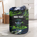 Personalized Canberra Raiders Laundry Basket Graffiti Grunge Abstract Urban Street Style Design