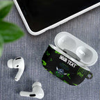 Personalized Canberra Raiders AirPods Case Graffiti Grunge Abstract Urban Street Style Design