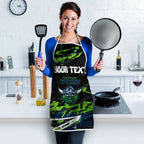 Personalized Canberra Raiders Apron Graffiti Grunge Abstract Urban Street Style Design
