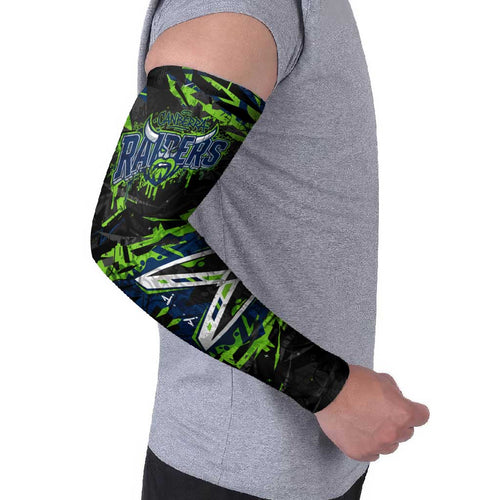 Personalized Canberra Raiders Arm Sleeves Graffiti Grunge Abstract Urban Street Style Design