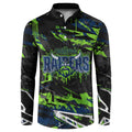 Personalized Canberra Raiders Button Sweatshirt Graffiti Grunge Abstract Urban Street Style Design