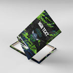 Personalized Canberra Raiders Canvas Wall Art Graffiti Grunge Abstract Urban Street Style Design
