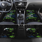 Personalized Canberra Raiders Car Mats Graffiti Grunge Abstract Urban Street Style Design