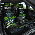 Personalized Canberra Raiders Car Seat Cover Graffiti Grunge Abstract Urban Street Style Design