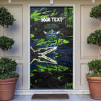 Personalized Canberra Raiders Door Cover Graffiti Grunge Abstract Urban Street Style Design
