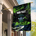 Personalized Canberra Raiders Garden Flag Graffiti Grunge Abstract Urban Street Style Design